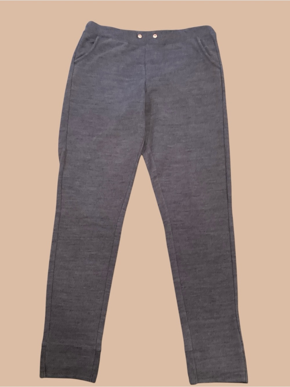 Athletic Works Heather Gray Knit Pants, Girls size XL ❤️